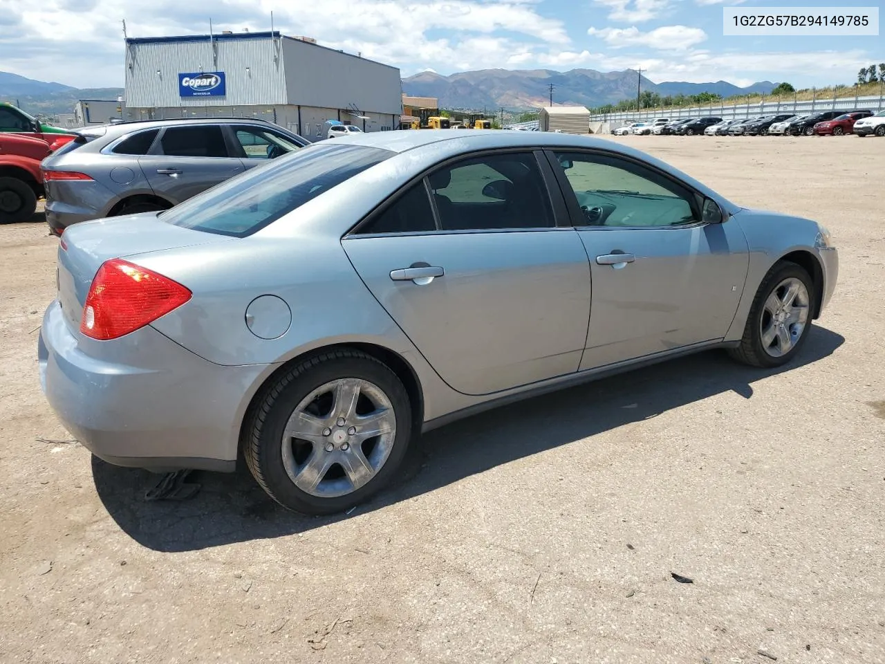 2009 Pontiac G6 VIN: 1G2ZG57B294149785 Lot: 62627294