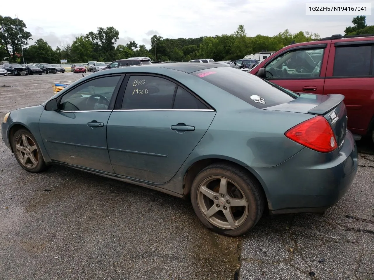 2009 Pontiac G6 Gt VIN: 1G2ZH57N194167041 Lot: 62920804