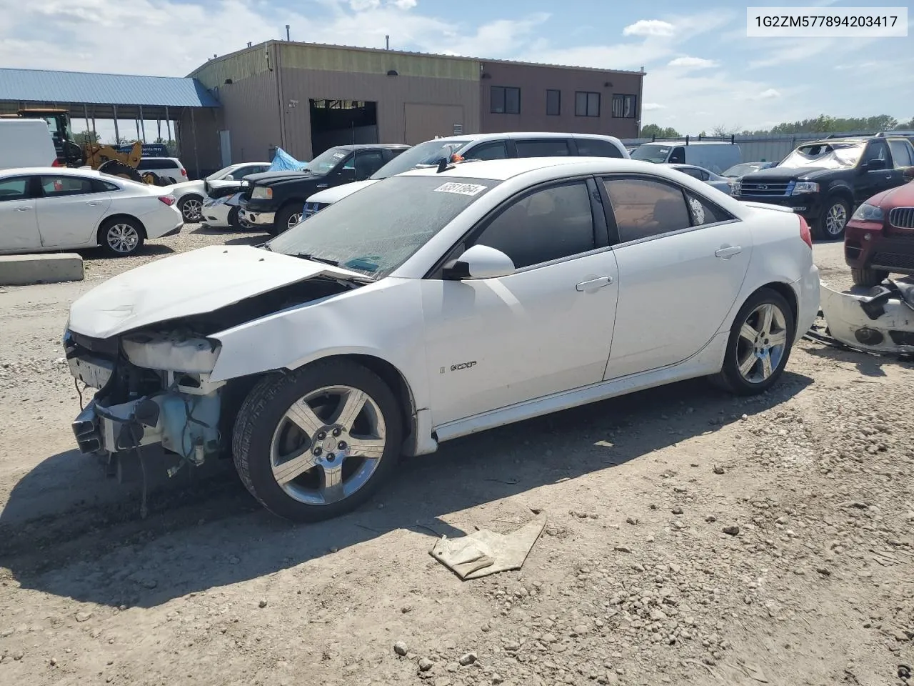 1G2ZM577894203417 2009 Pontiac G6 Gxp