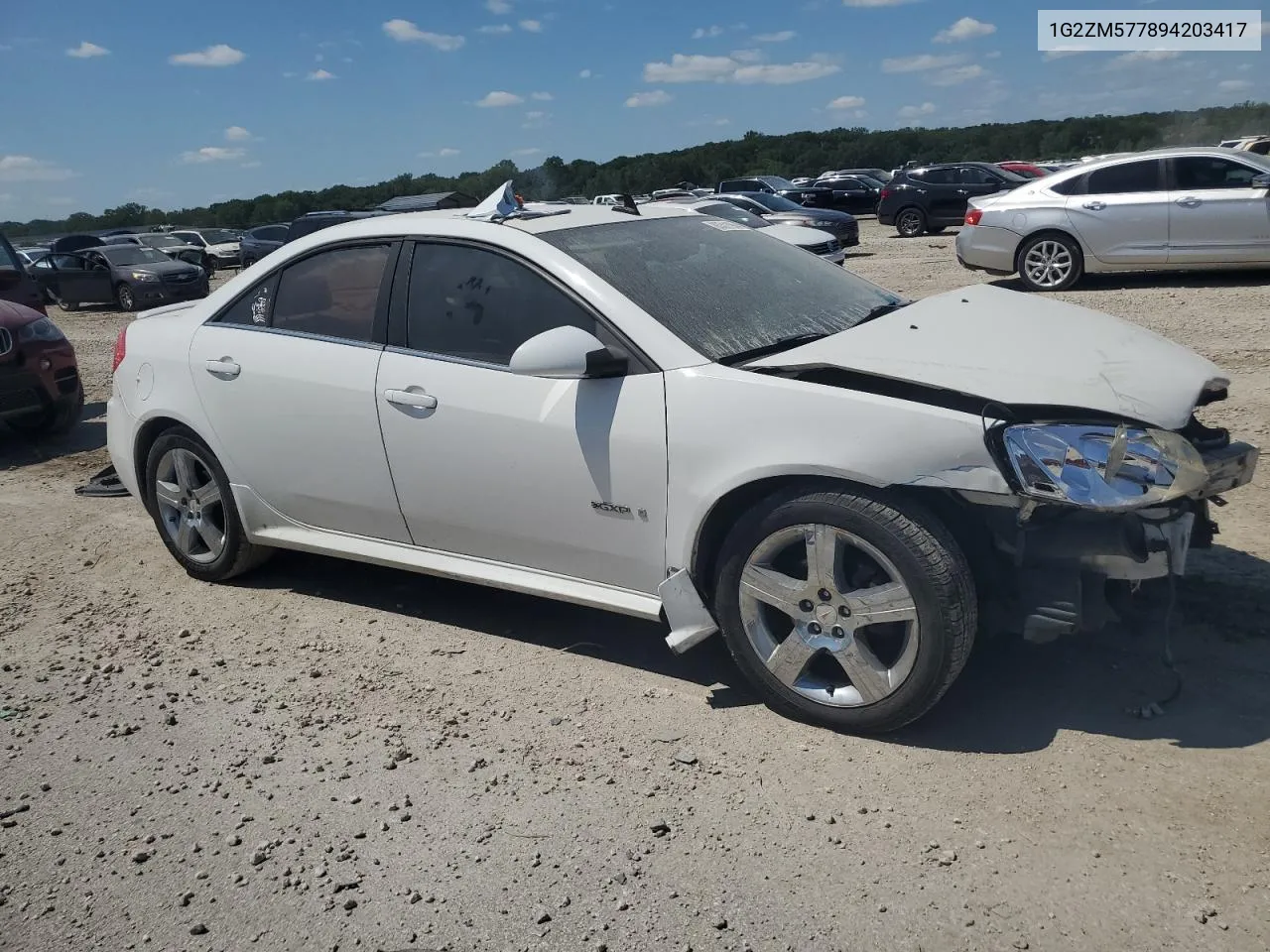 2009 Pontiac G6 Gxp VIN: 1G2ZM577894203417 Lot: 63511964