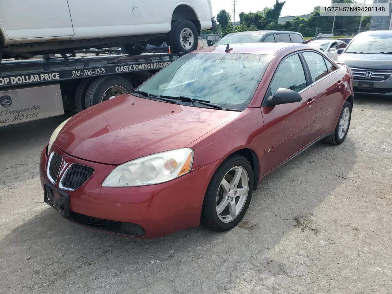 2009 Pontiac G6 Gt VIN: 1G2ZH57N494201148 Lot: 63977324