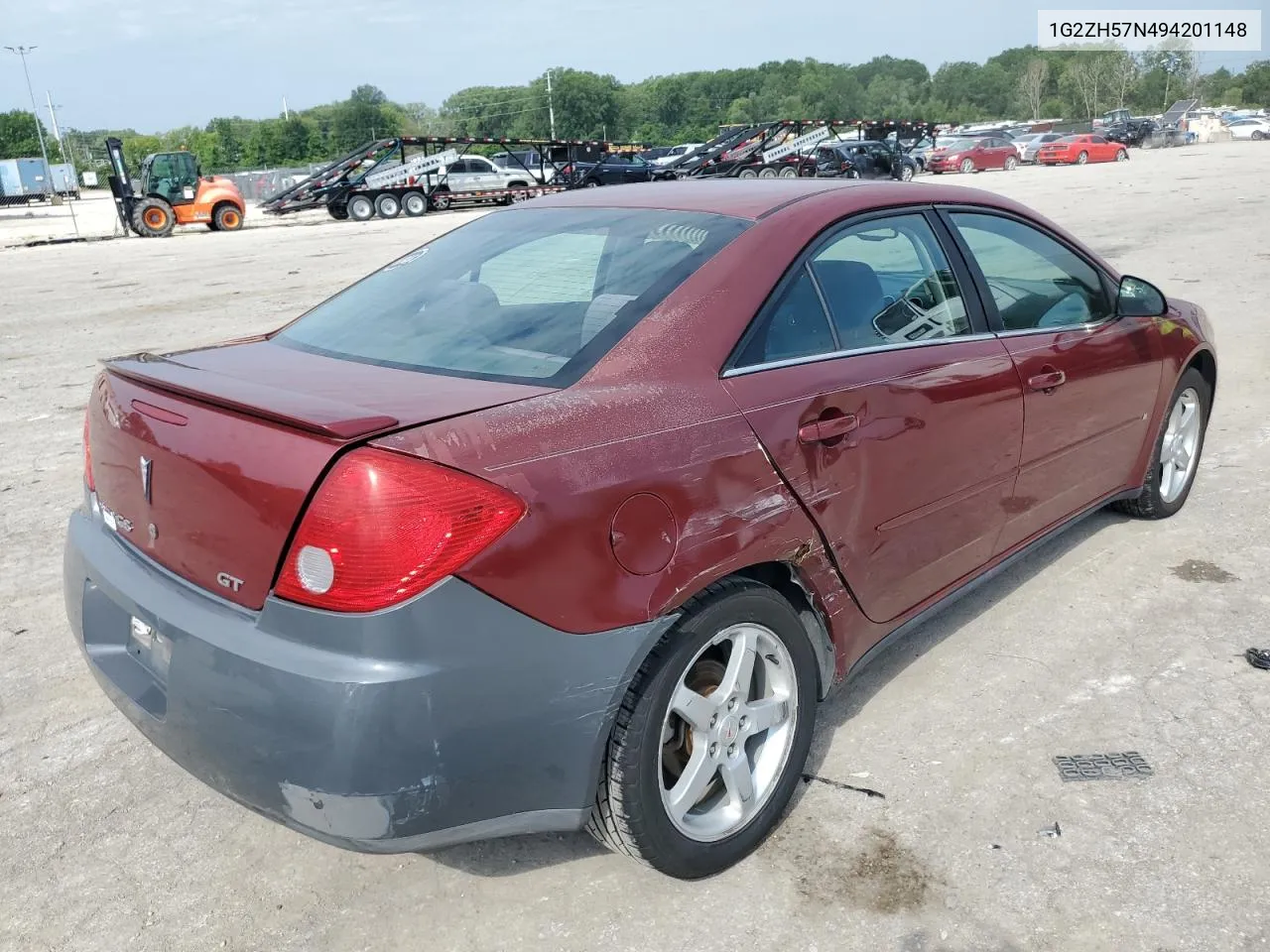 2009 Pontiac G6 Gt VIN: 1G2ZH57N494201148 Lot: 63977324