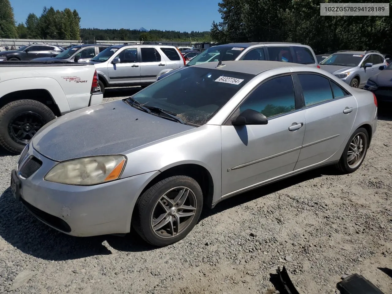 2009 Pontiac G6 VIN: 1G2ZG57B294128189 Lot: 64327754