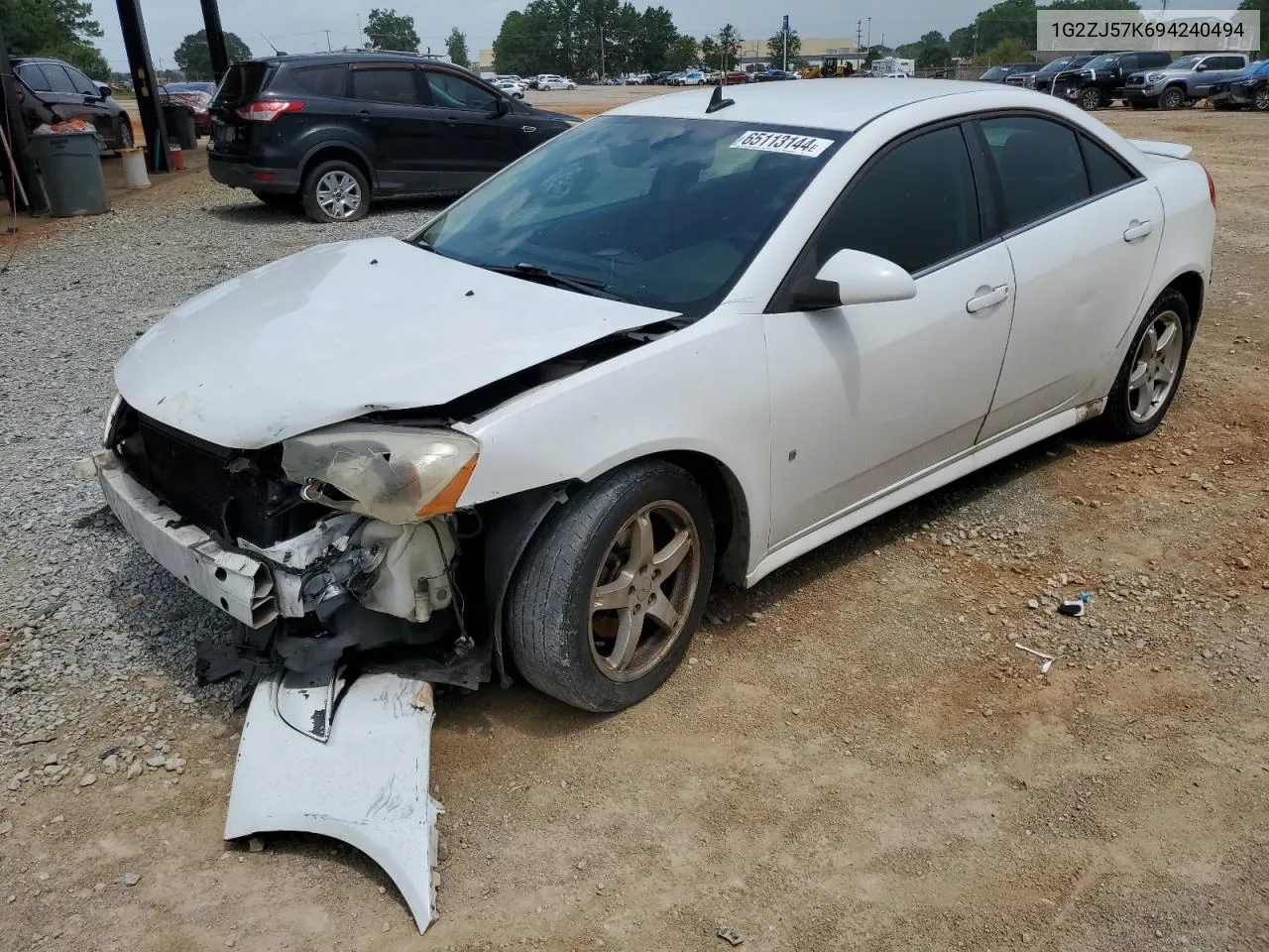 2009 Pontiac G6 VIN: 1G2ZJ57K694240494 Lot: 65113144