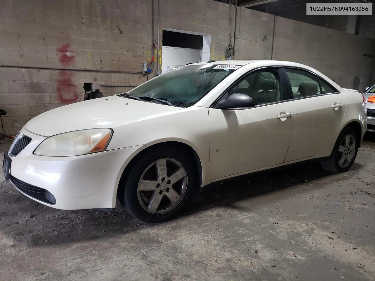 2009 Pontiac G6 Gt VIN: 1G2ZH57N094163966 Lot: 68668914