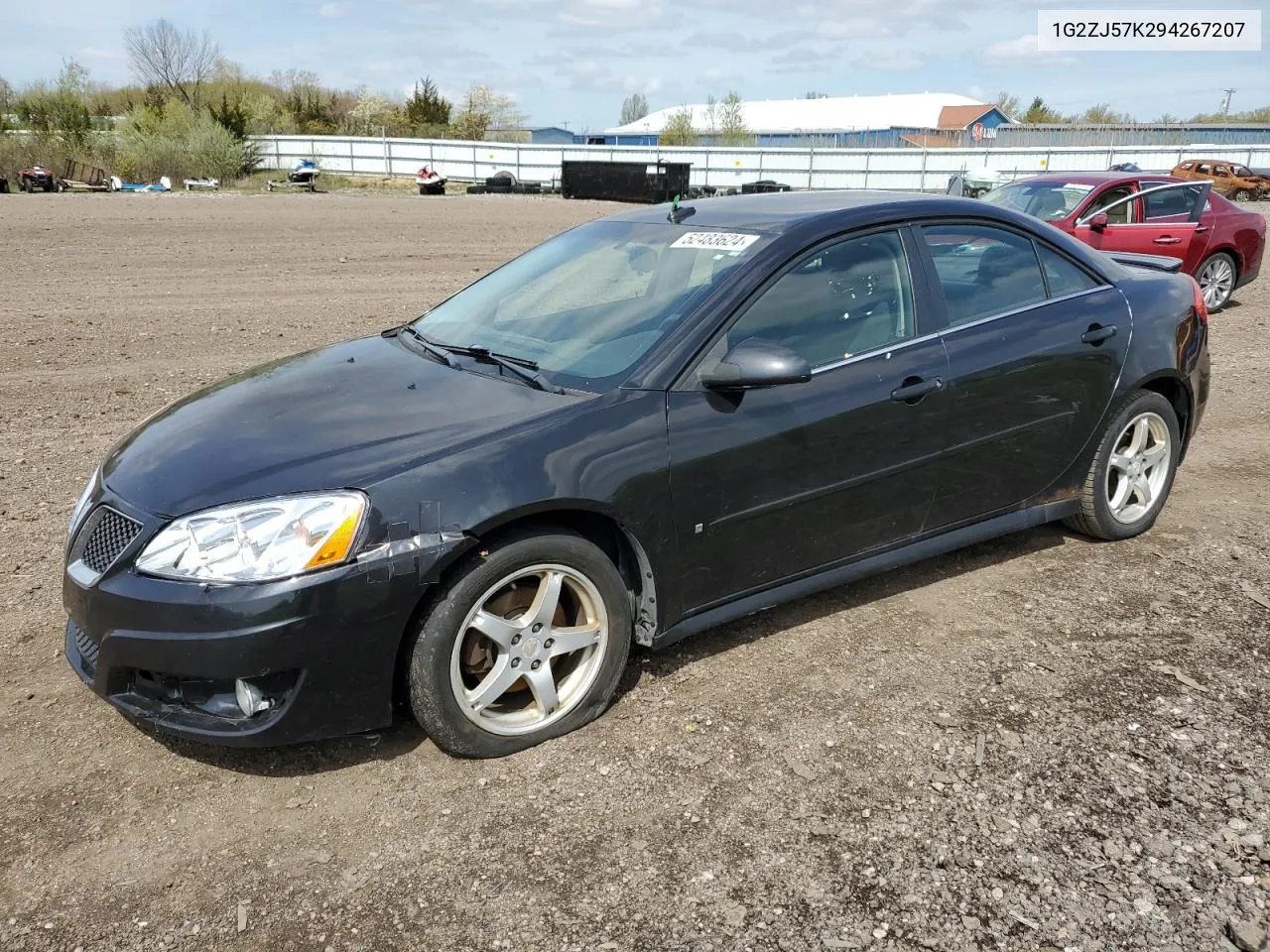 2009 Pontiac G6 VIN: 1G2ZJ57K294267207 Lot: 69044684