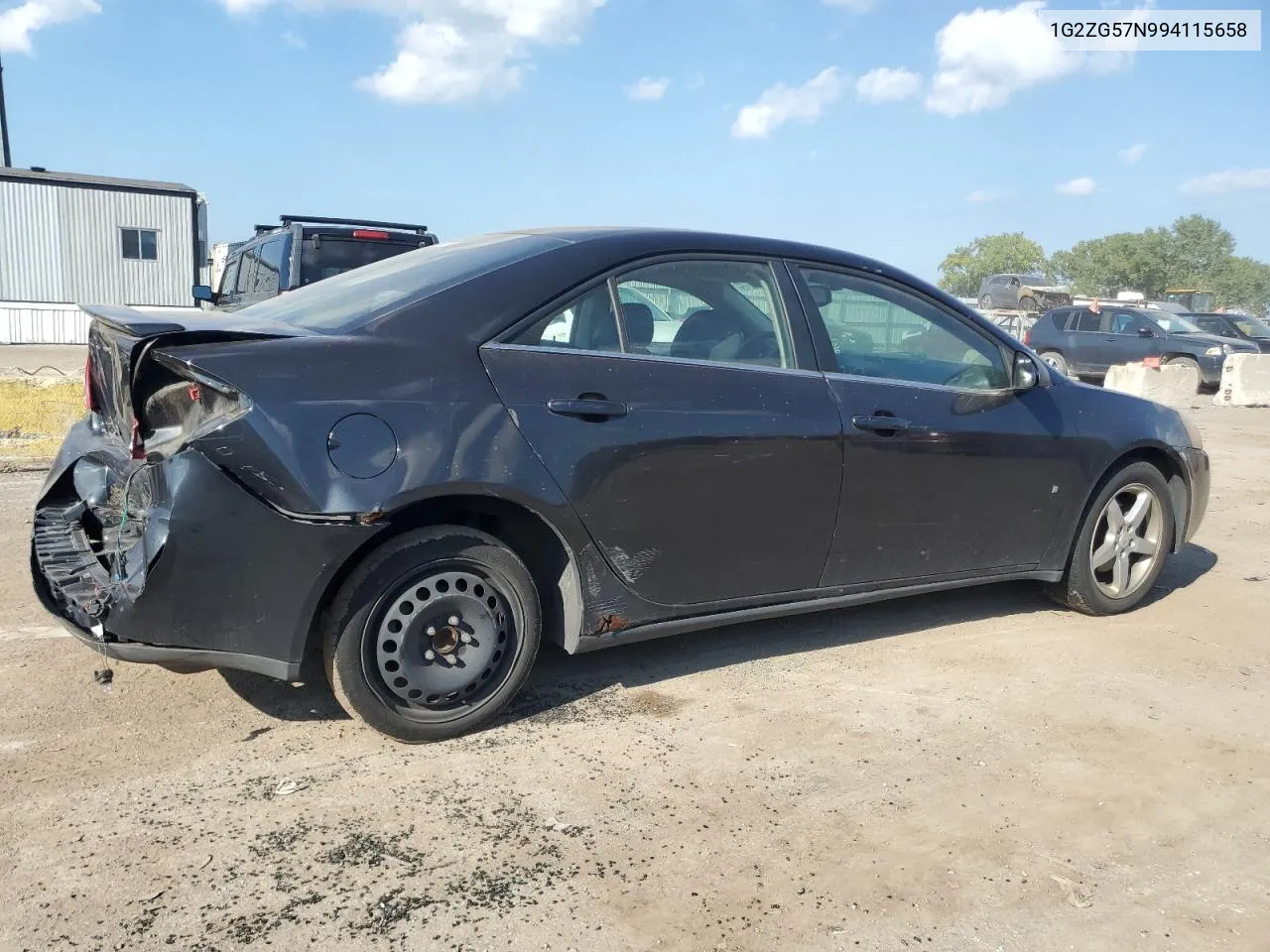 2009 Pontiac G6 VIN: 1G2ZG57N994115658 Lot: 69541804