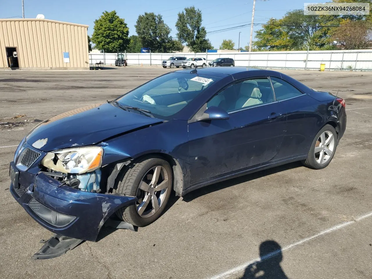 2009 Pontiac G6 Gt VIN: 1G2ZK36NX94268084 Lot: 70963194