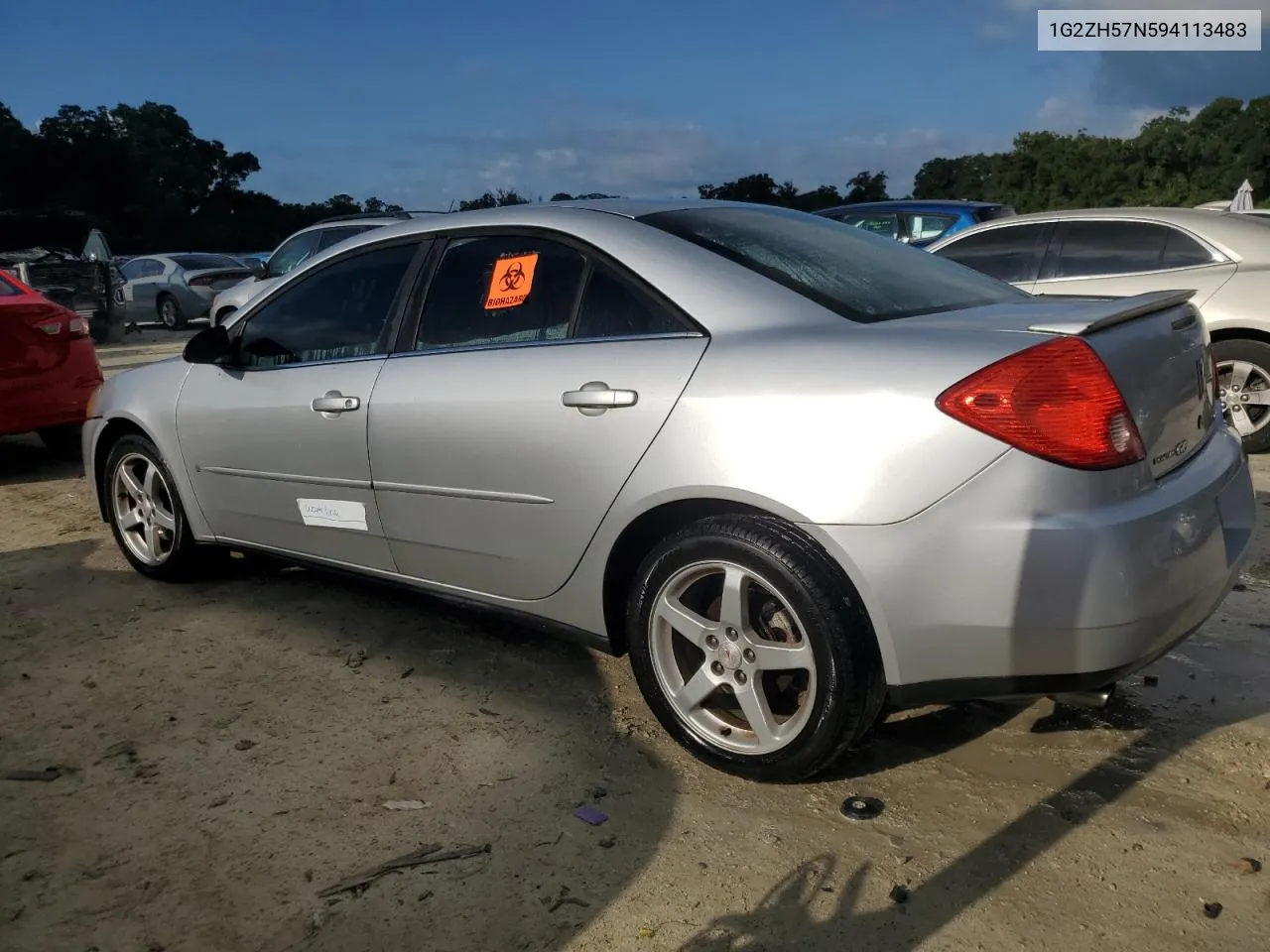 2009 Pontiac G6 Gt VIN: 1G2ZH57N594113483 Lot: 72197904