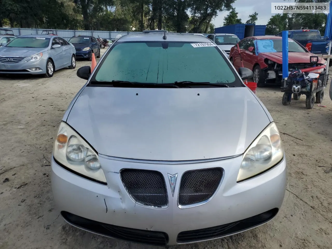 2009 Pontiac G6 Gt VIN: 1G2ZH57N594113483 Lot: 72197904