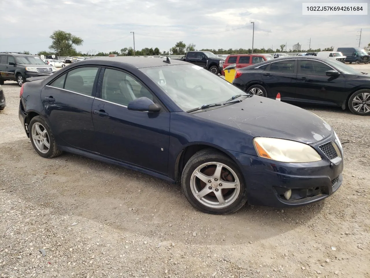 2009 Pontiac G6 VIN: 1G2ZJ57K694261684 Lot: 72351064