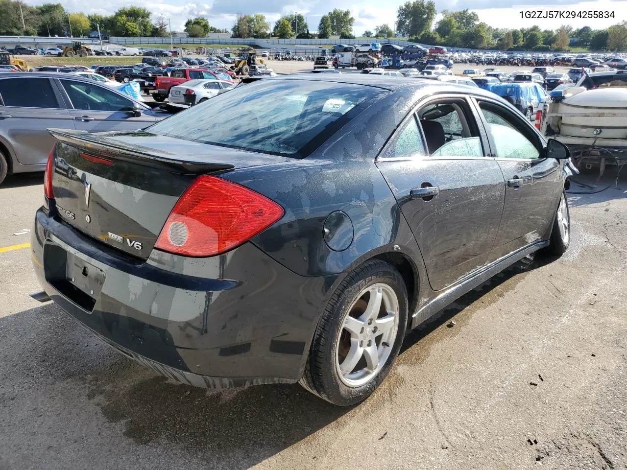 2009 Pontiac G6 VIN: 1G2ZJ57K294255834 Lot: 72700374