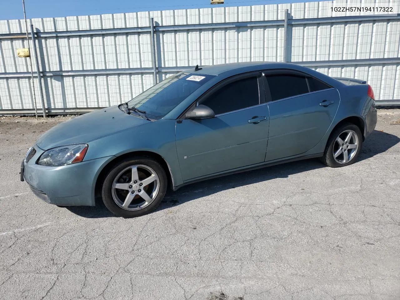 2009 Pontiac G6 Gt VIN: 1G2ZH57N194117322 Lot: 72893274