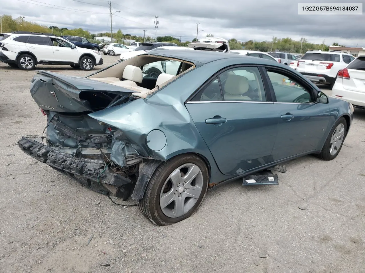 2009 Pontiac G6 VIN: 1G2ZG57B694184037 Lot: 72919044