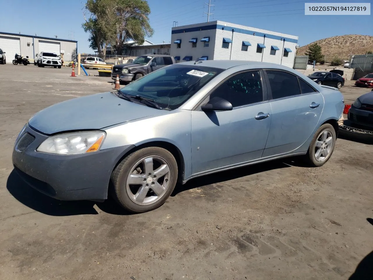 2009 Pontiac G6 VIN: 1G2ZG57N194127819 Lot: 73033144