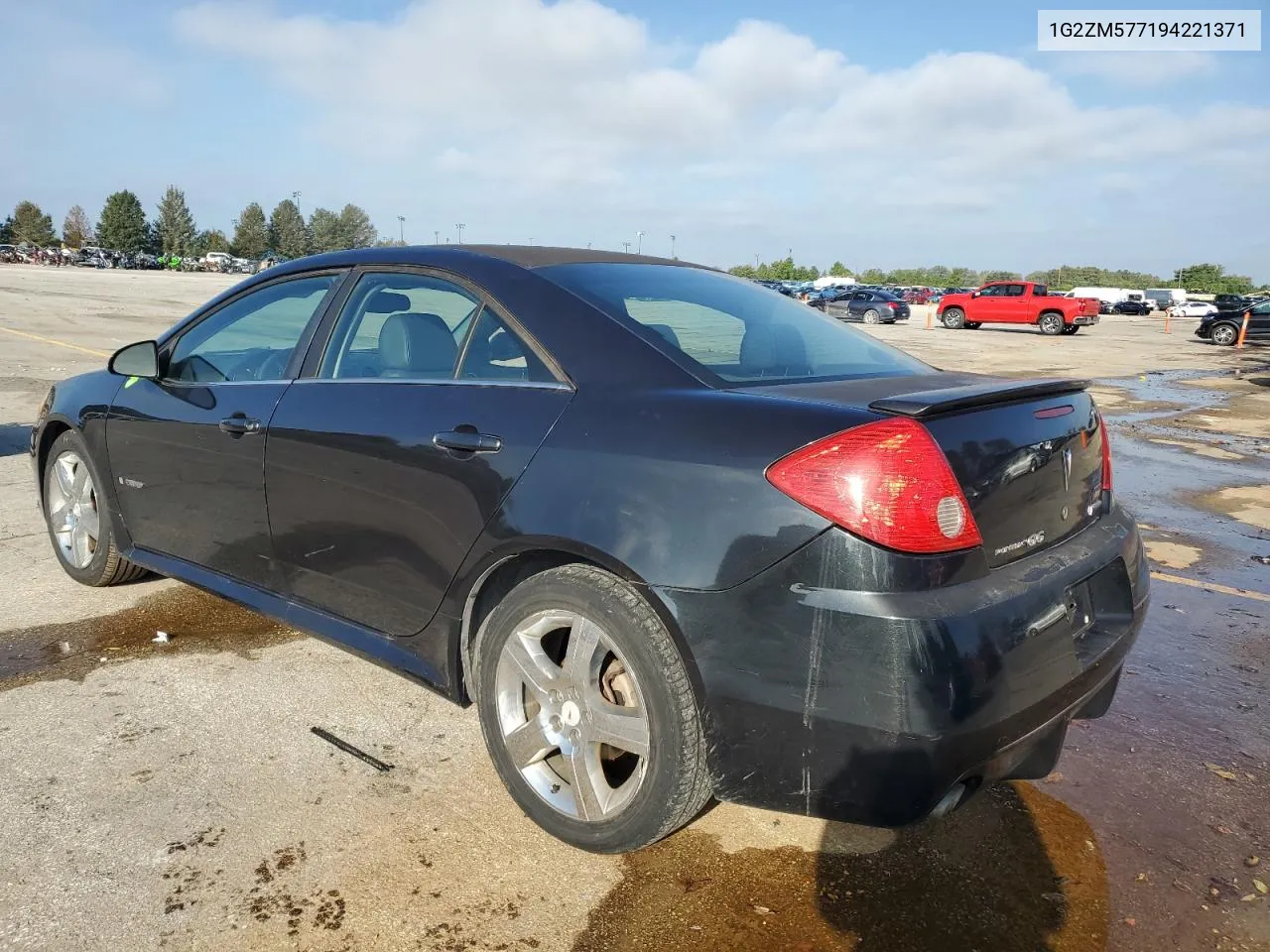 2009 Pontiac G6 Gxp VIN: 1G2ZM577194221371 Lot: 73138094