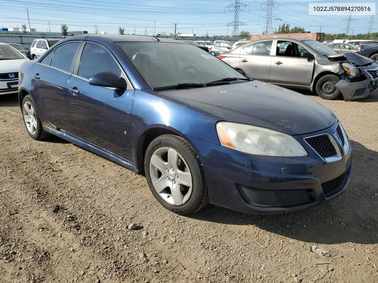 2009 Pontiac G6 VIN: 1G2ZJ57B894270516 Lot: 73697414