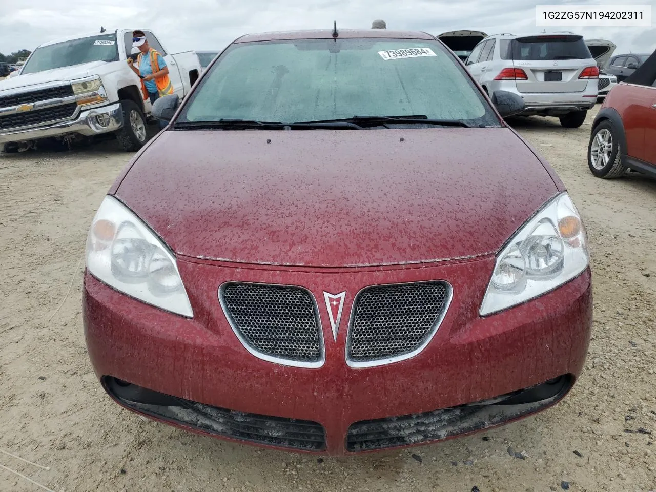 2009 Pontiac G6 VIN: 1G2ZG57N194202311 Lot: 73989684