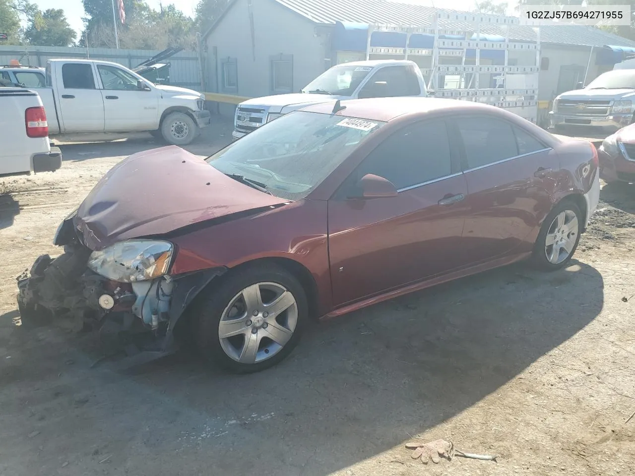 2009 Pontiac G6 VIN: 1G2ZJ57B694271955 Lot: 74044974