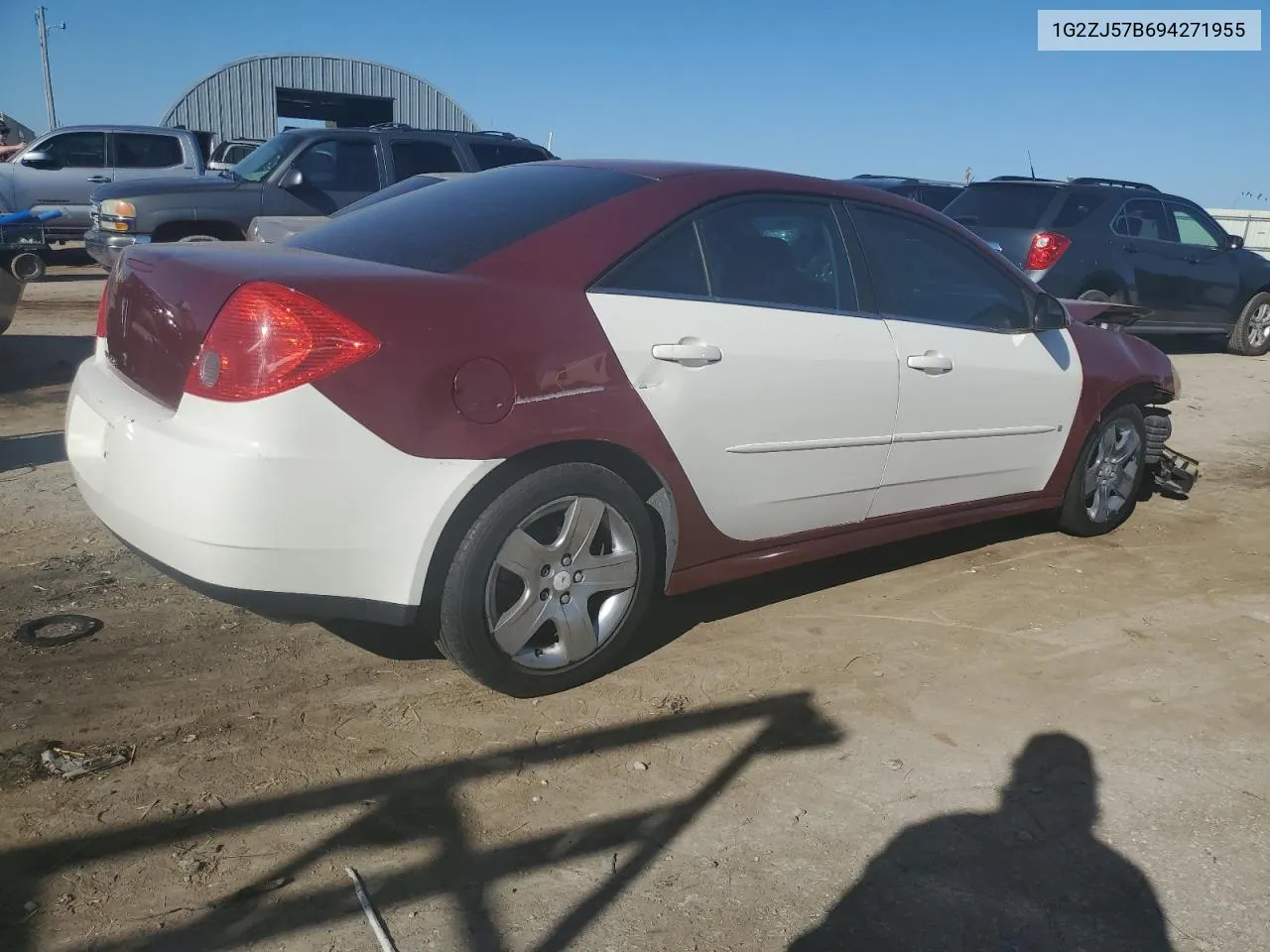 2009 Pontiac G6 VIN: 1G2ZJ57B694271955 Lot: 74044974