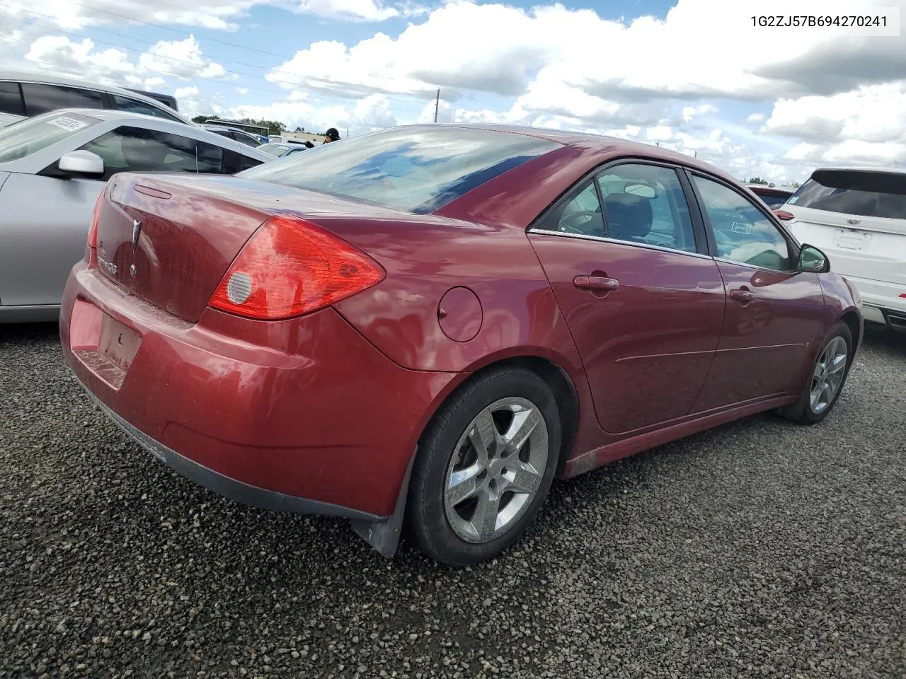 2009 Pontiac G6 VIN: 1G2ZJ57B694270241 Lot: 74239114