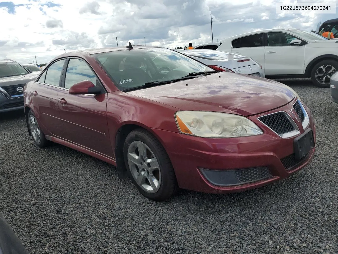 2009 Pontiac G6 VIN: 1G2ZJ57B694270241 Lot: 74239114