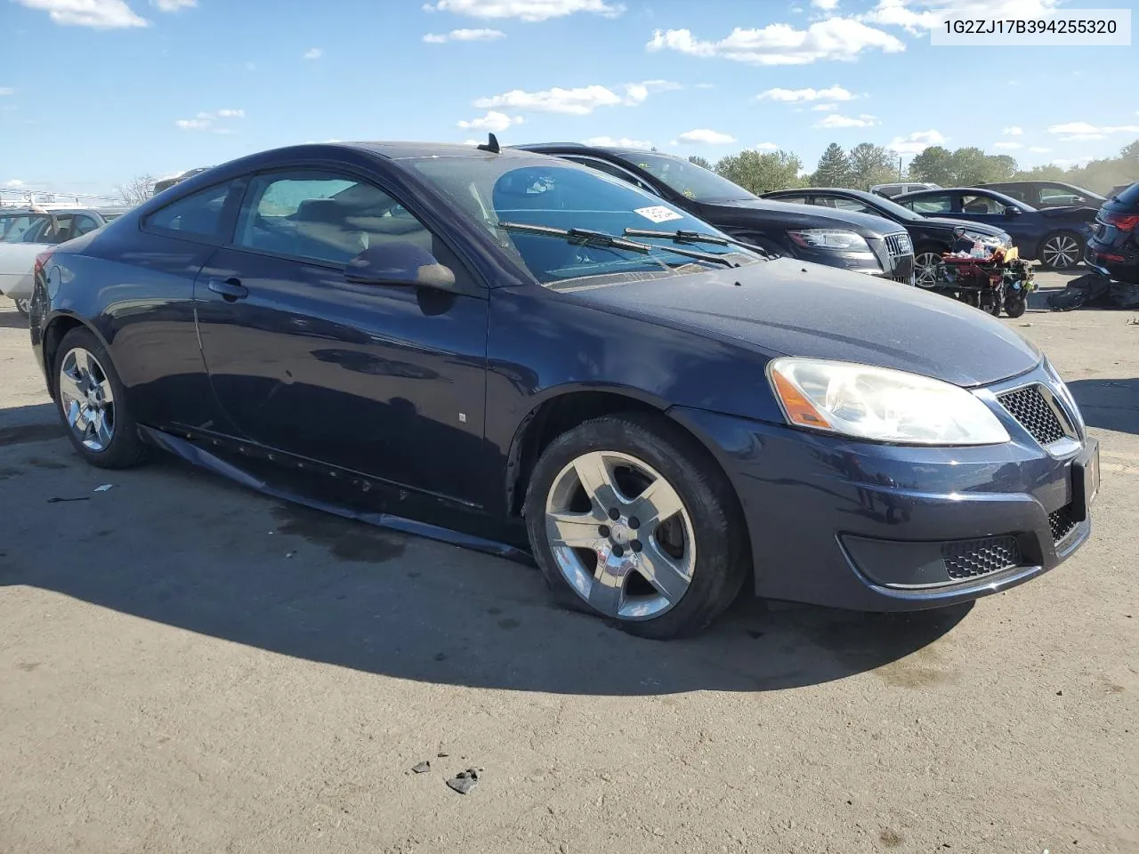 2009 Pontiac G6 VIN: 1G2ZJ17B394255320 Lot: 74545544