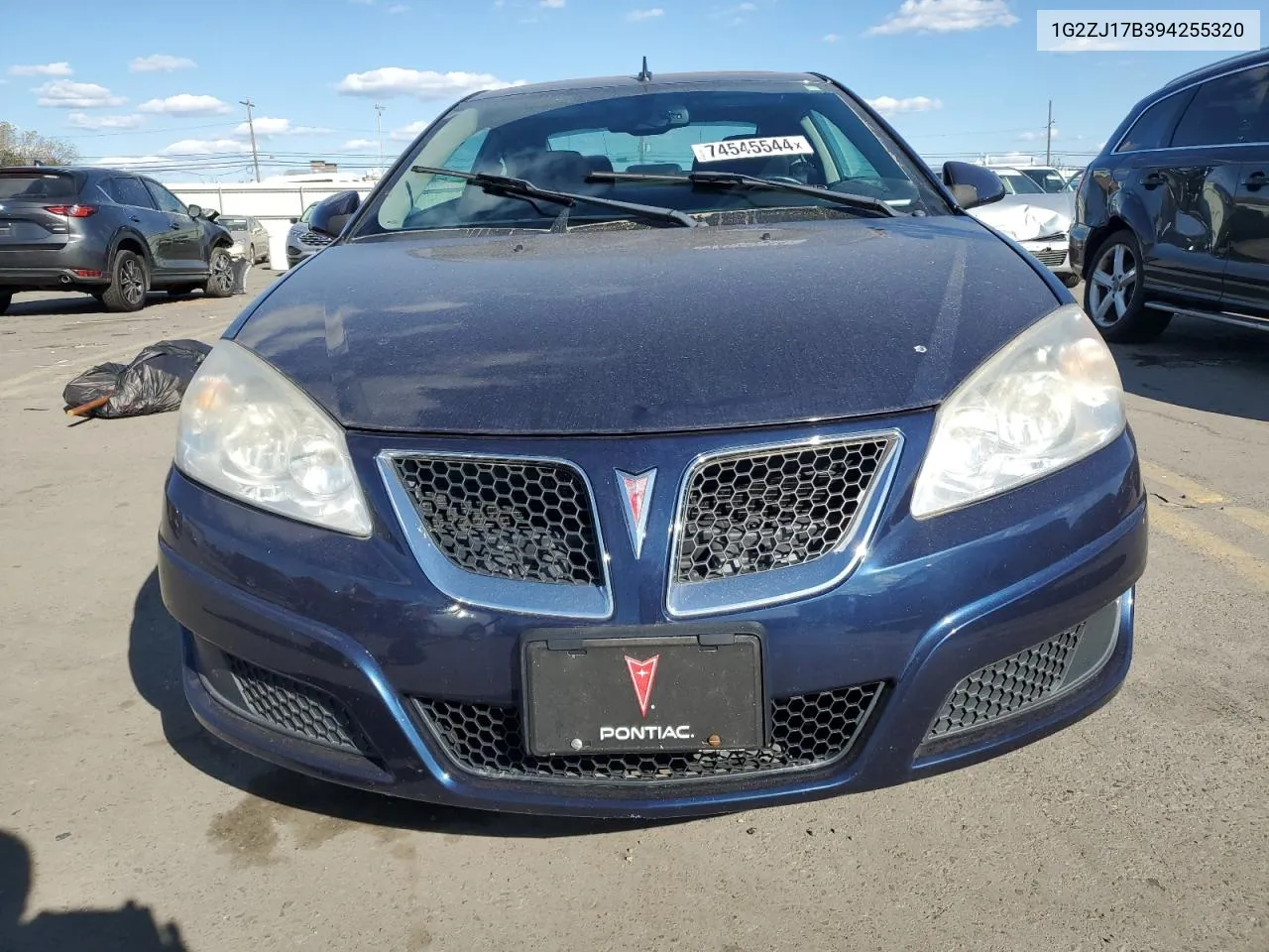 2009 Pontiac G6 VIN: 1G2ZJ17B394255320 Lot: 74545544