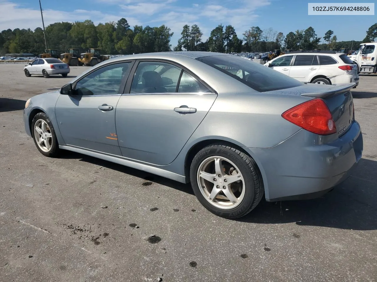 2009 Pontiac G6 VIN: 1G2ZJ57K694248806 Lot: 74628434