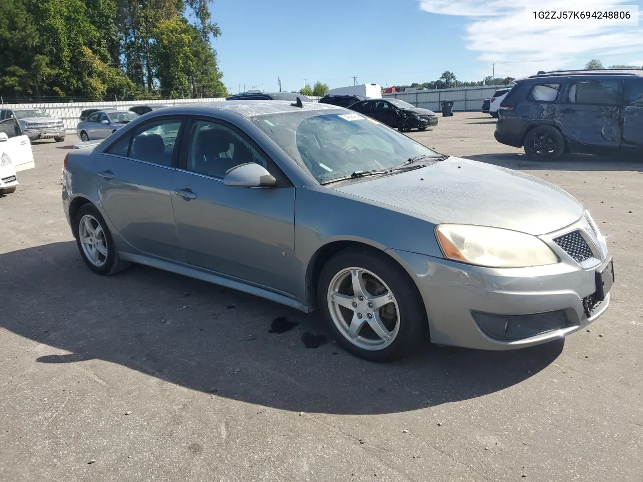 2009 Pontiac G6 VIN: 1G2ZJ57K694248806 Lot: 74628434