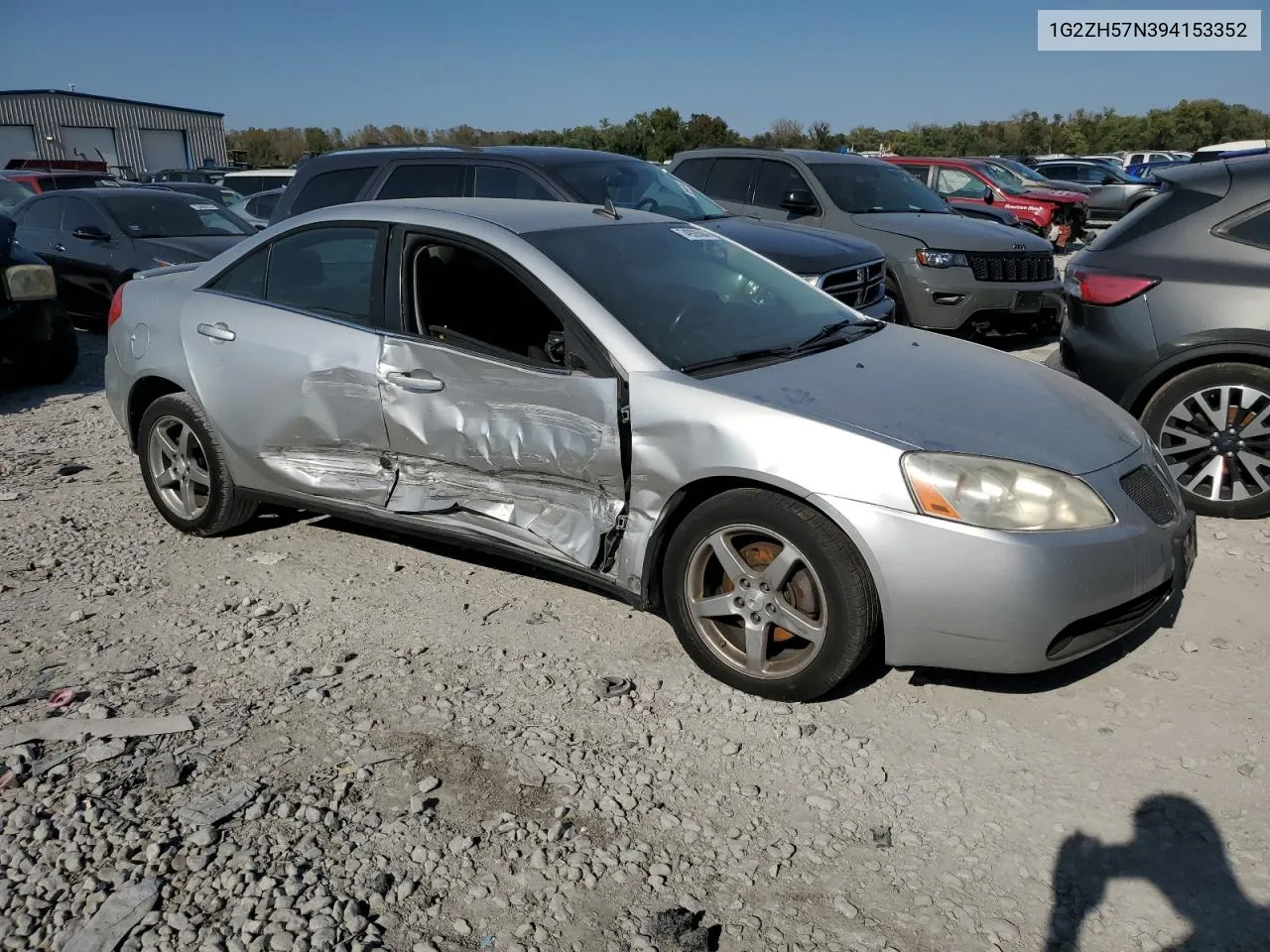 2009 Pontiac G6 Gt VIN: 1G2ZH57N394153352 Lot: 74928584