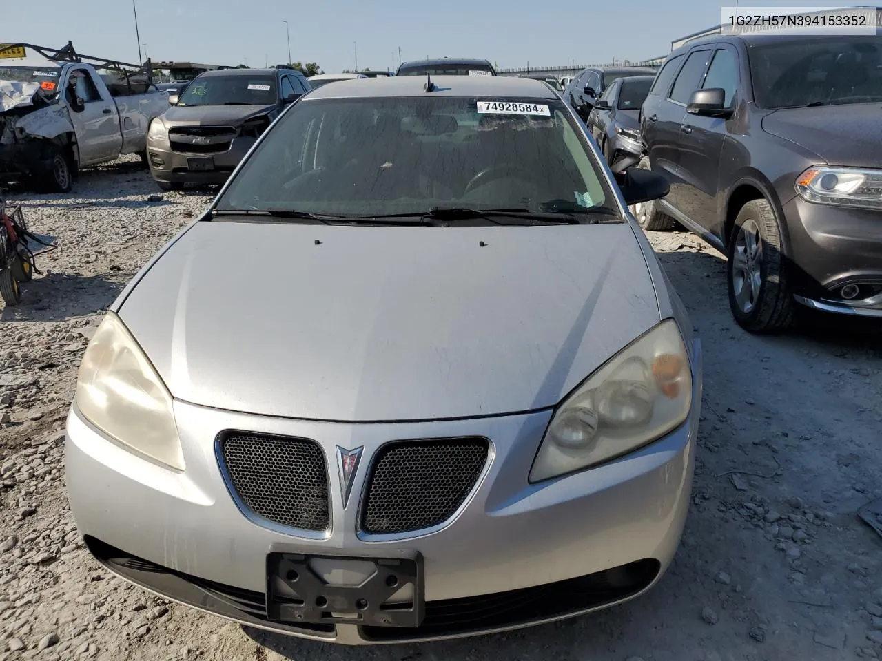 2009 Pontiac G6 Gt VIN: 1G2ZH57N394153352 Lot: 74928584