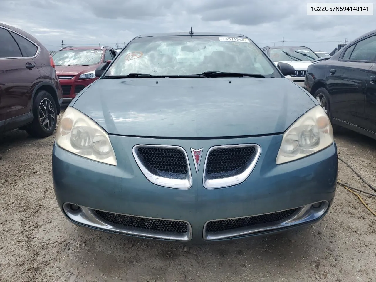 2009 Pontiac G6 VIN: 1G2ZG57N594148141 Lot: 74974254