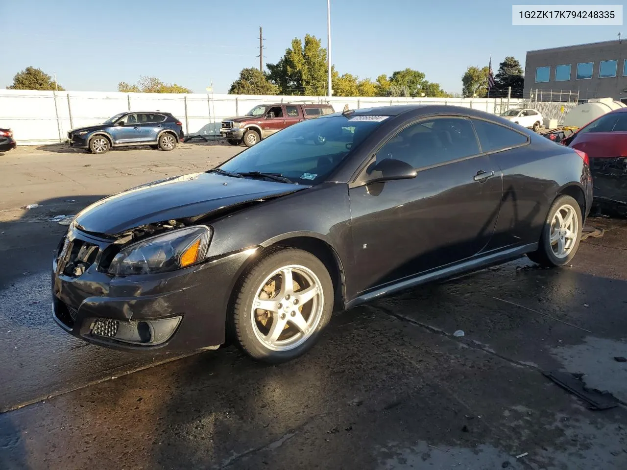 2009 Pontiac G6 Gt VIN: 1G2ZK17K794248335 Lot: 75366984