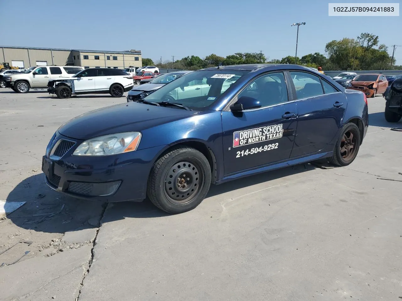 2009 Pontiac G6 VIN: 1G2ZJ57B094241883 Lot: 75670114