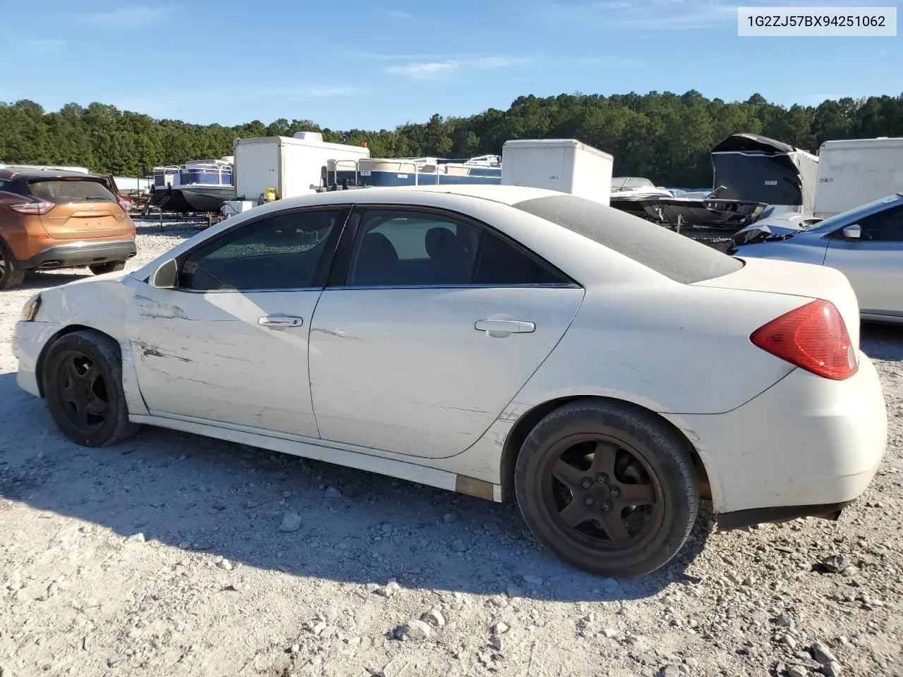 2009 Pontiac G6 VIN: 1G2ZJ57BX94251062 Lot: 76550474