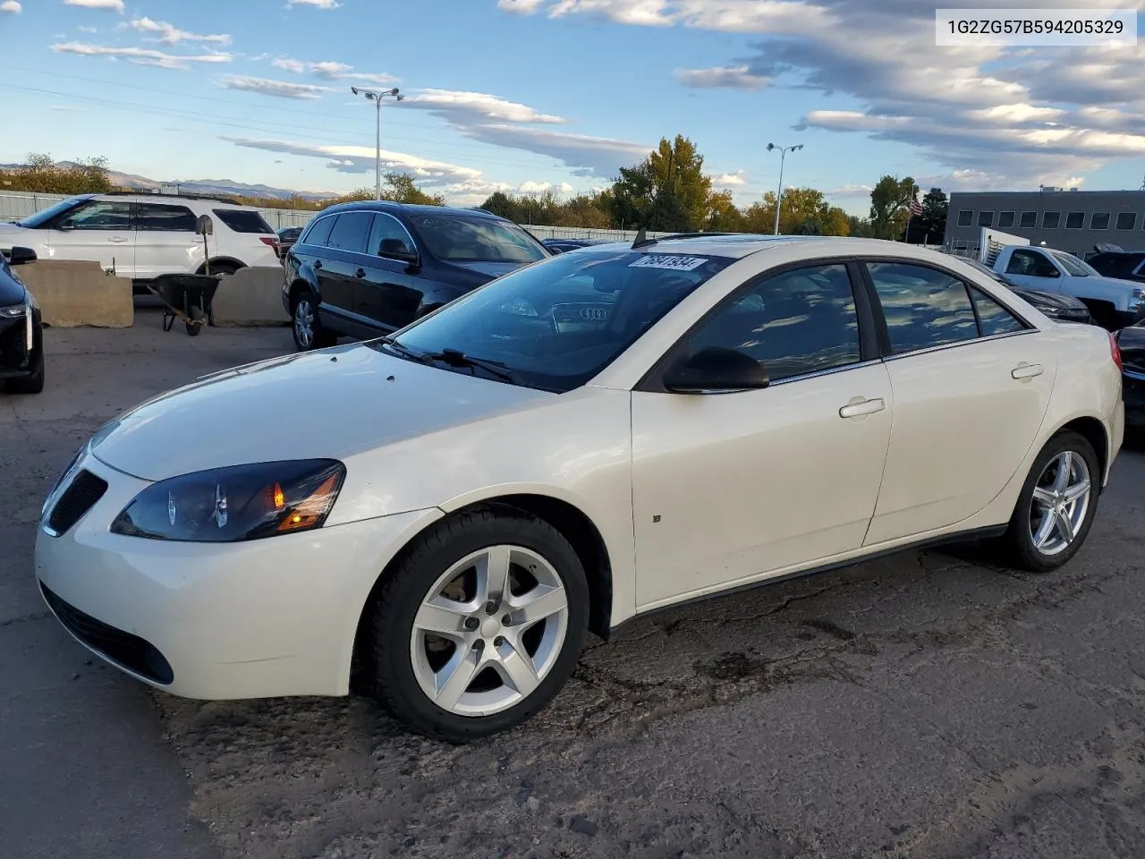 2009 Pontiac G6 VIN: 1G2ZG57B594205329 Lot: 76841934