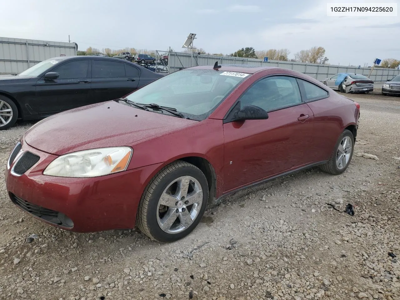 2009 Pontiac G6 Gt VIN: 1G2ZH17N094225620 Lot: 77117014