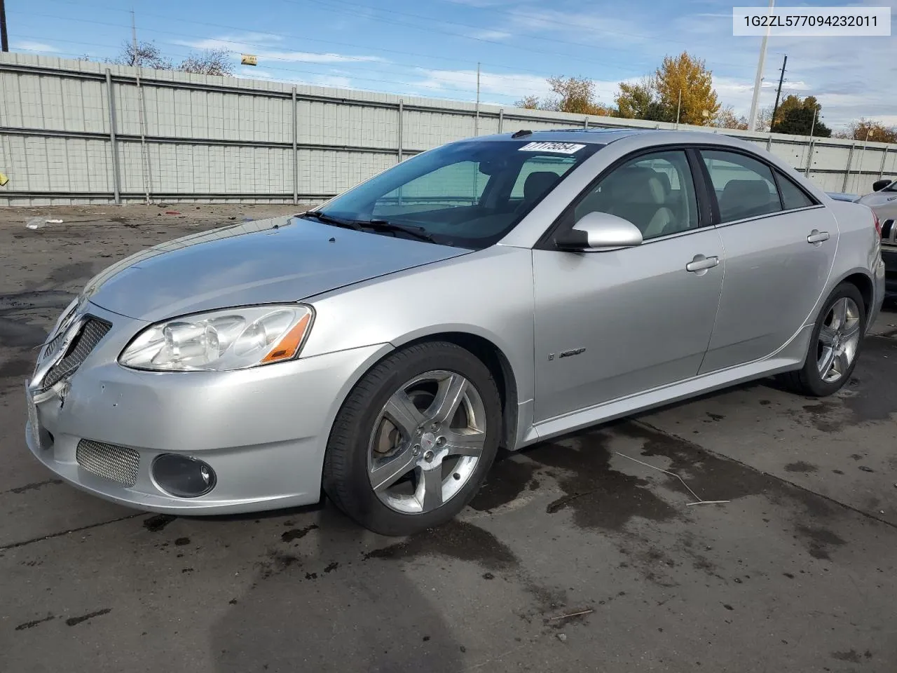 2009 Pontiac G6 Gxp VIN: 1G2ZL577094232011 Lot: 77175054