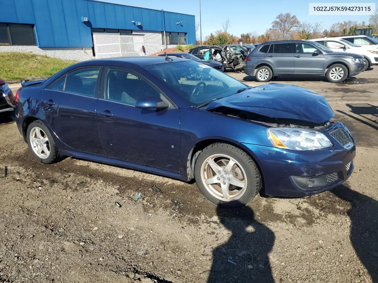 2009 Pontiac G6 VIN: 1G2ZJ57K594273115 Lot: 77394304