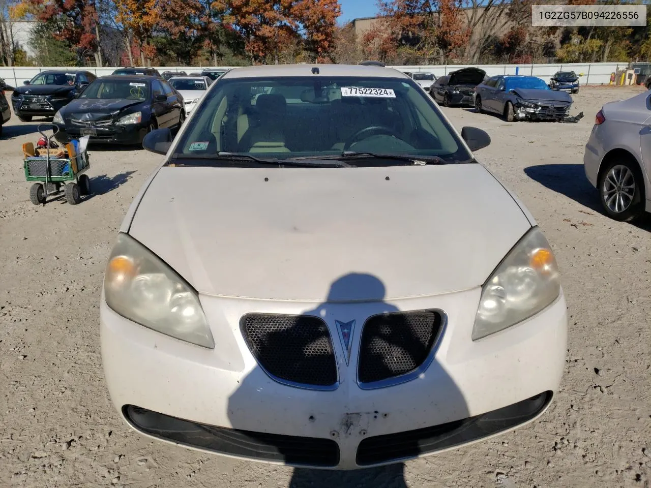 2009 Pontiac G6 VIN: 1G2ZG57B094226556 Lot: 77522324