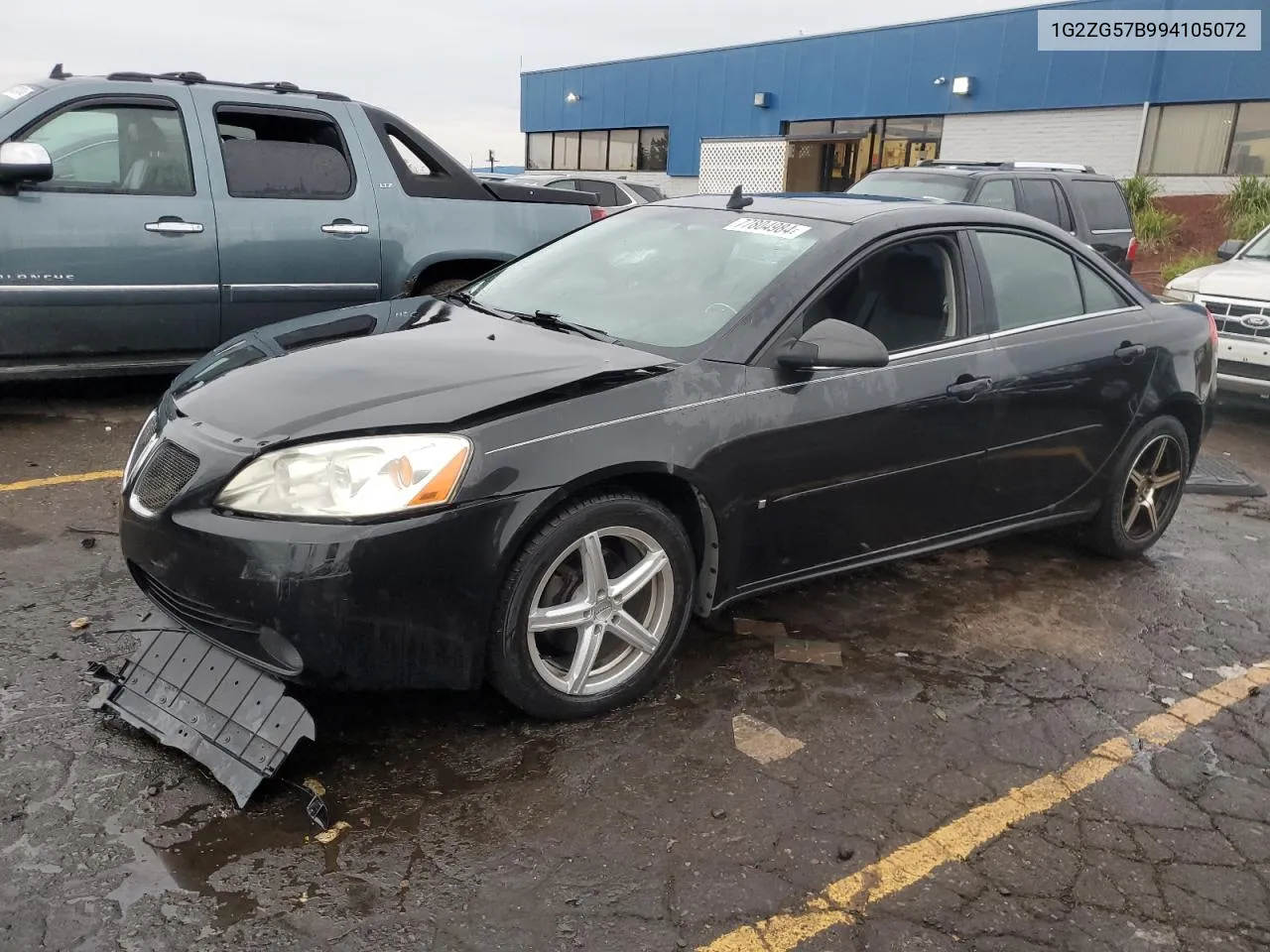 2009 Pontiac G6 VIN: 1G2ZG57B994105072 Lot: 77804984