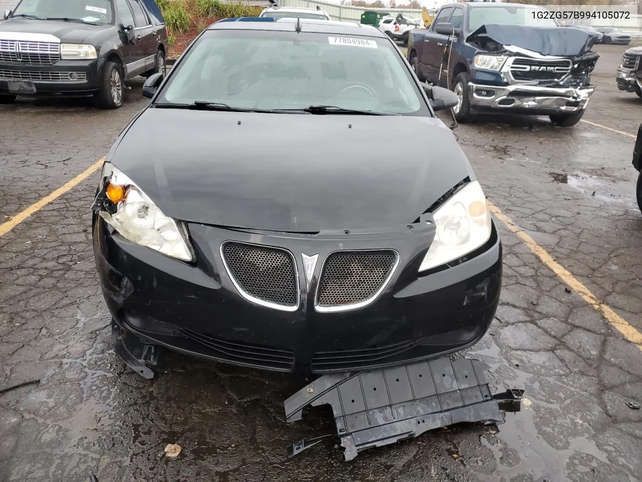 2009 Pontiac G6 VIN: 1G2ZG57B994105072 Lot: 77804984