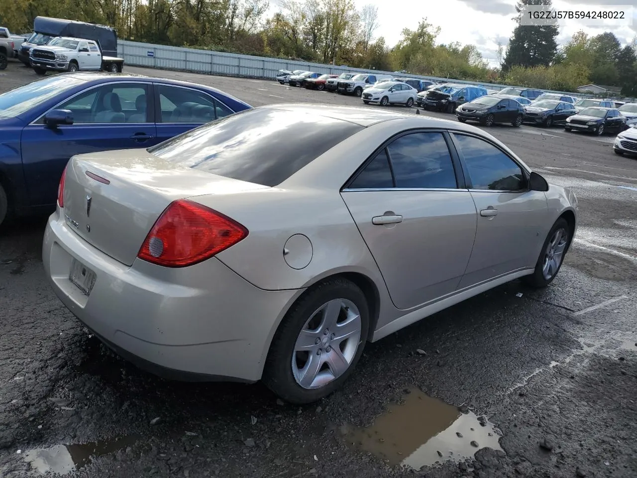 2009 Pontiac G6 VIN: 1G2ZJ57B594248022 Lot: 78438334