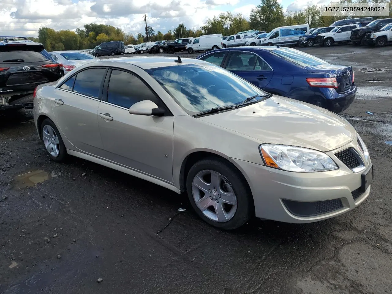 2009 Pontiac G6 VIN: 1G2ZJ57B594248022 Lot: 78438334