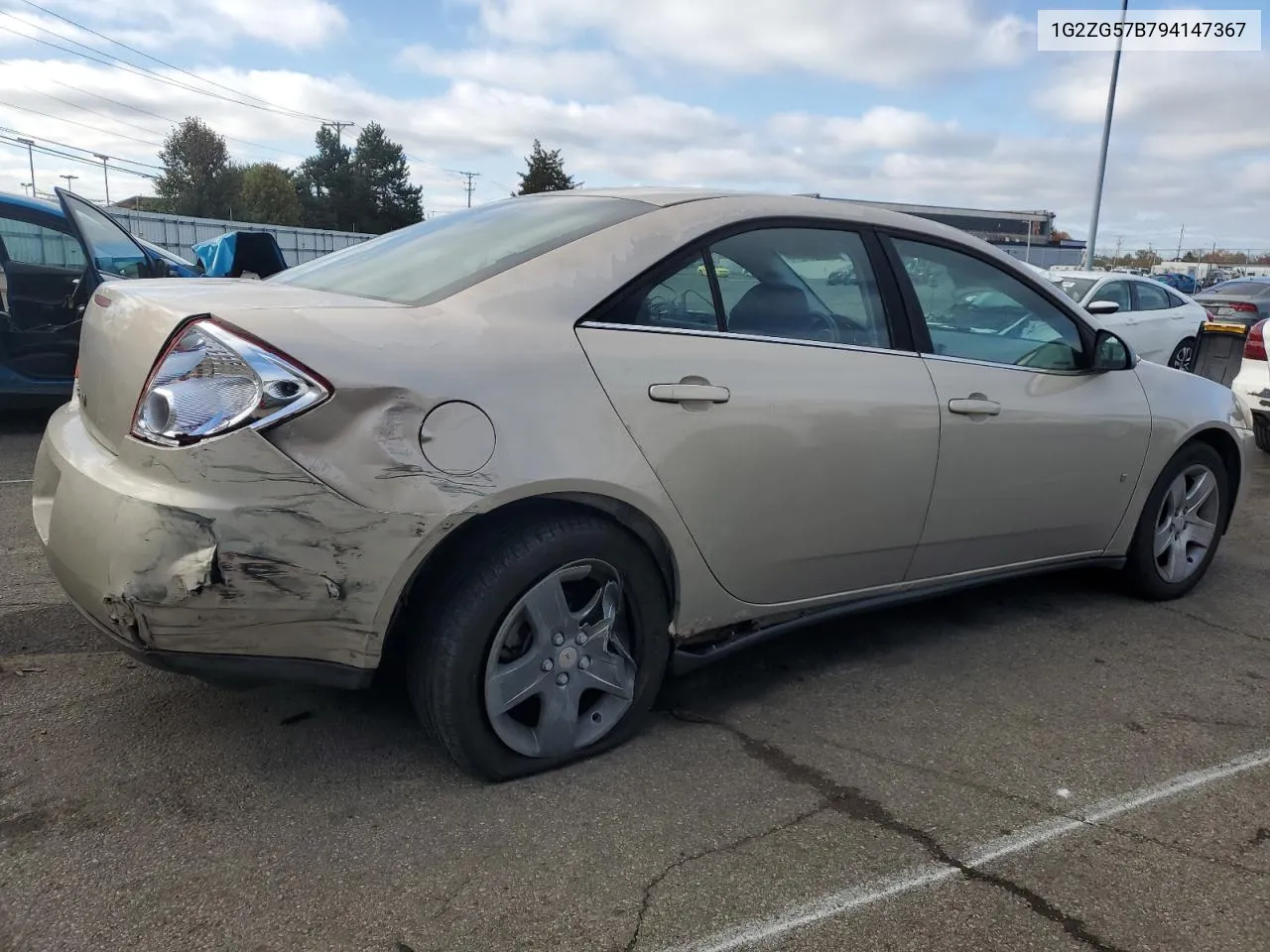 2009 Pontiac G6 VIN: 1G2ZG57B794147367 Lot: 78903204