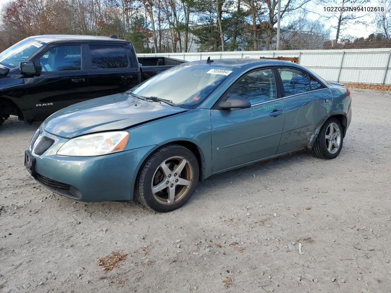 2009 Pontiac G6 VIN: 1G2ZG57N994102618 Lot: 79598964