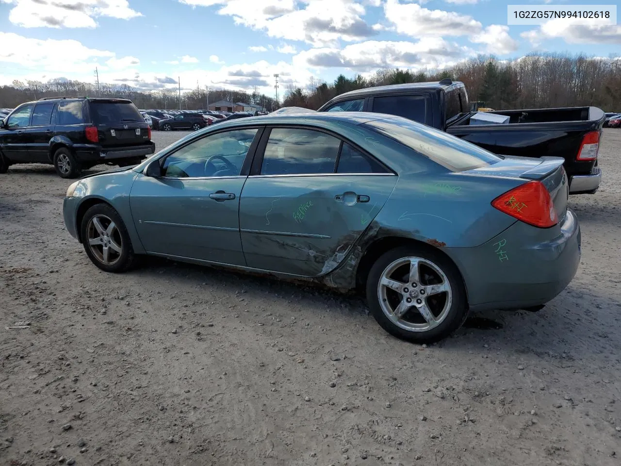 2009 Pontiac G6 VIN: 1G2ZG57N994102618 Lot: 79598964