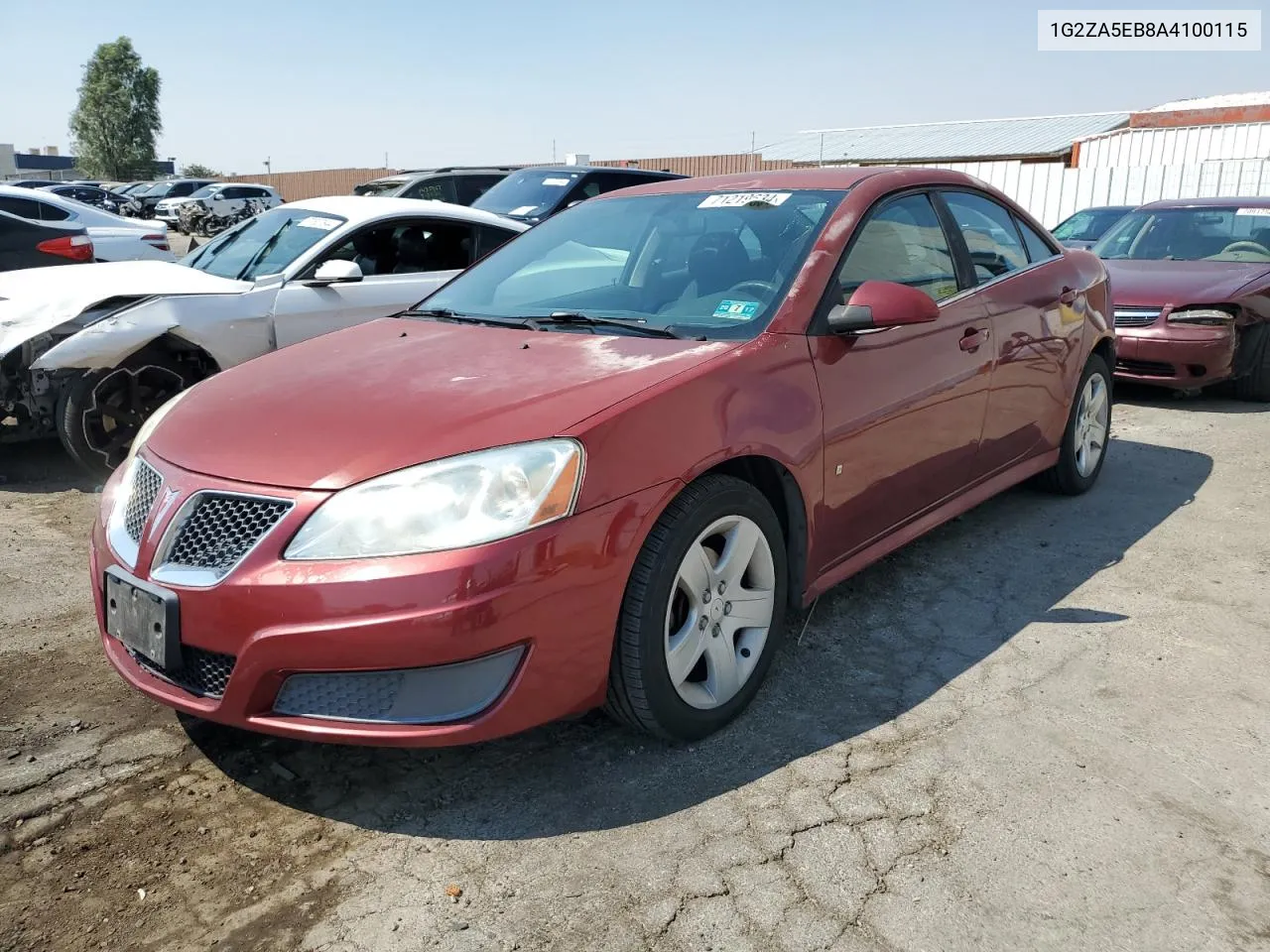 1G2ZA5EB8A4100115 2010 Pontiac G6