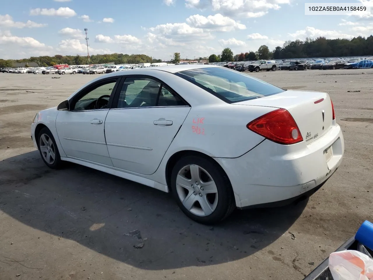 2010 Pontiac G6 VIN: 1G2ZA5EB0A4158459 Lot: 74858424